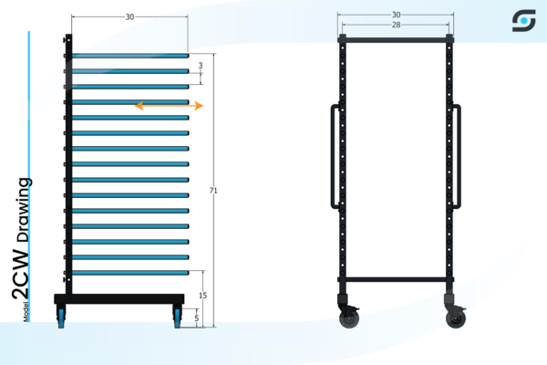 2C2W_FlexiRacks_Dimensions