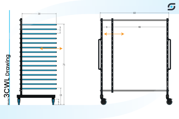 3CWL_FlexiRacks_Dimensions
