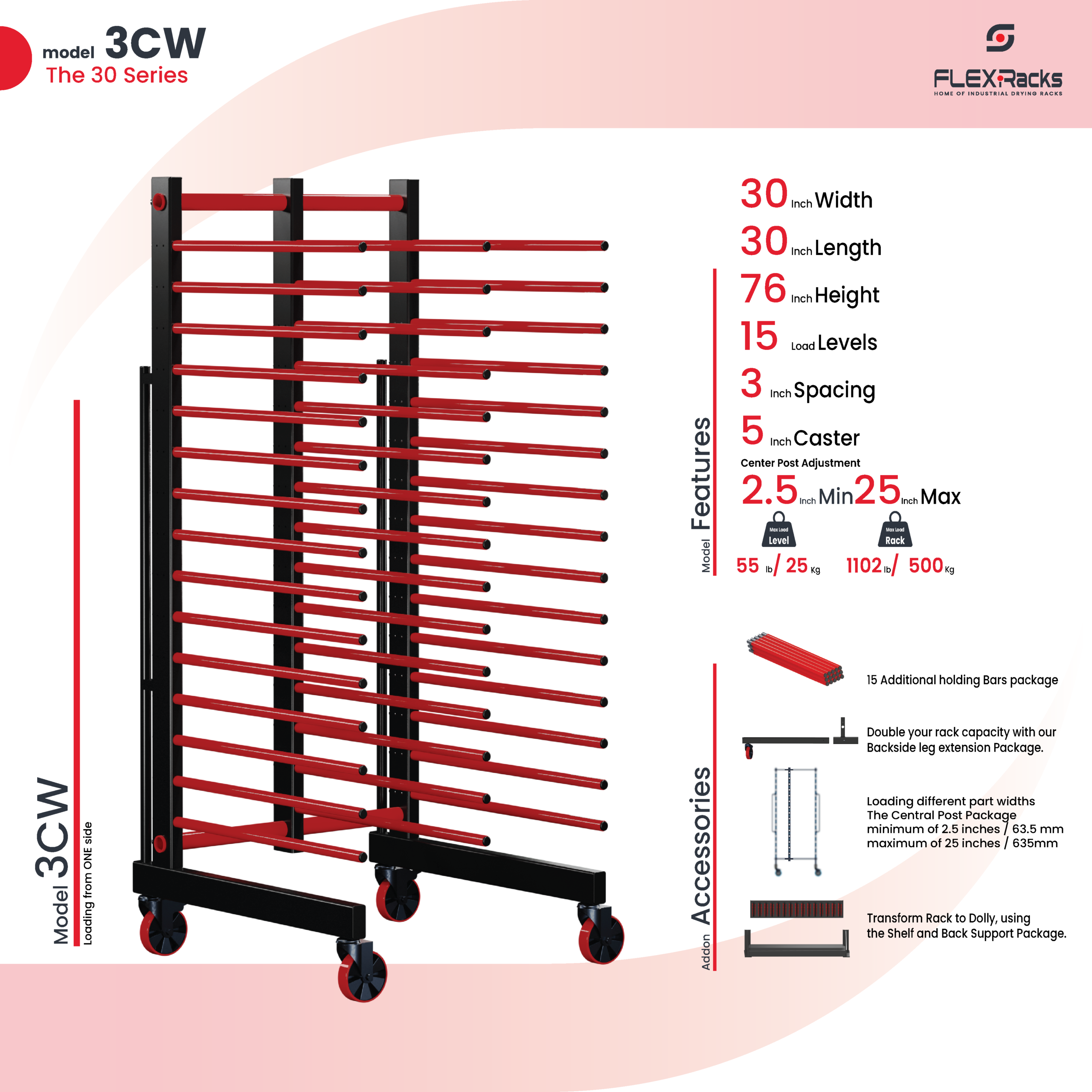 FlexiRacks 3CW_D