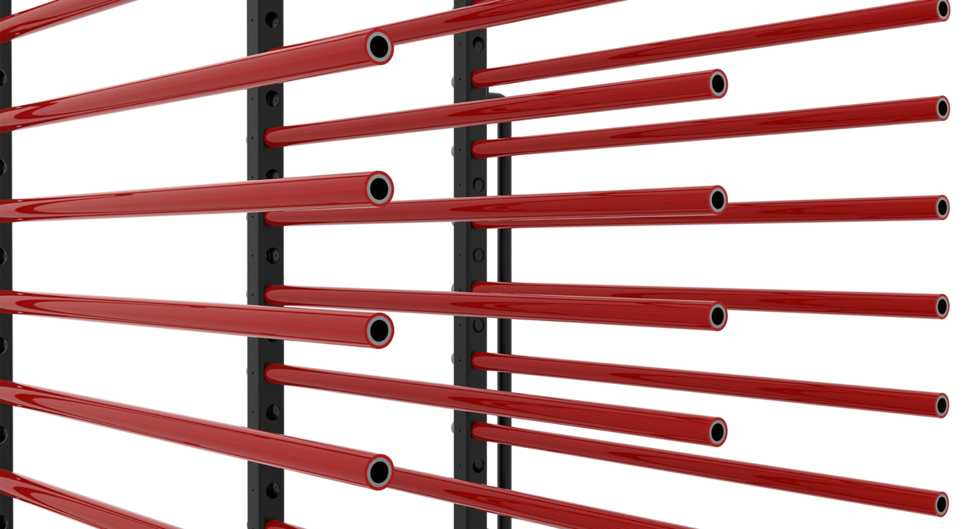 Tube Protection for Industrial Racks
